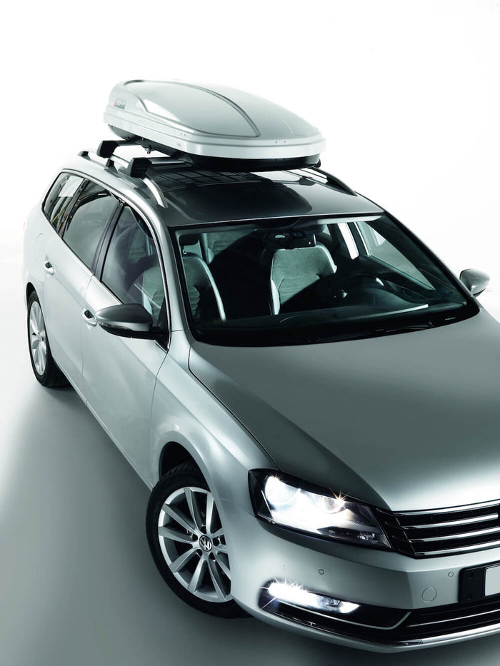 Box Cofano Auto Portatutto da Tetto 450L-500L Modula CS Wego Bianco 450 Litri