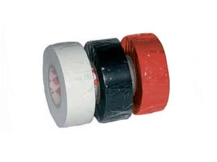 NASTRO ISOLANTE SPESSORE MM.0,15- - mm.25x25mt. colore bianco - 8 pezzi SCAPATAPES