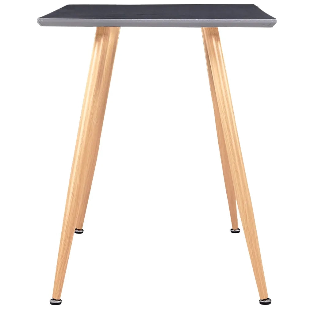 Tavolo da Pranzo Grigio e Rovere 120x60x74 cm in MDF 248310