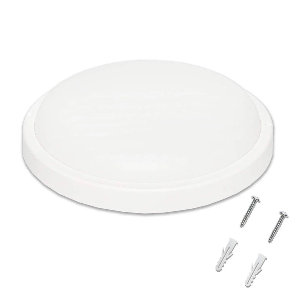 Plafoniera LED 24W, 220V, IP65, diametro 260mm (lampada resistente all'umidità)