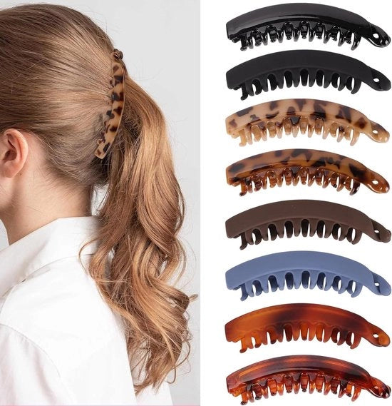 8 capi di spilla per capelli grandi - accessori per capelli per donne e ragazze