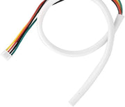 Cavo elettrico in rame flessibile - 30m 4-conduttore cavo per intercom video - isolamento PVC bianco - cavo duraturo per installazioni video - Ideale per applicazioni di installazione fissa.