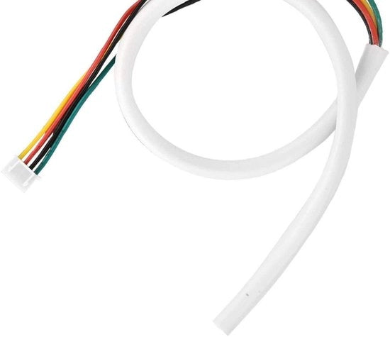 Cavo elettrico in rame flessibile - 30m 4-conduttore cavo per intercom video - isolamento PVC bianco - cavo duraturo per installazioni video - Ideale per applicazioni di installazione fissa.