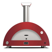 Forno per Pizza da Esterno Moderno 2 Pizze Alfa Colore: Rosso, Formato: Ibrido