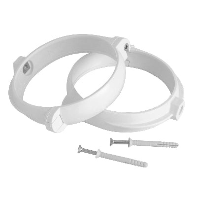 2 PZ STAFFE FERMATUBO CON VITI- Diam. 125 mm- FIRST- pezzi 1
