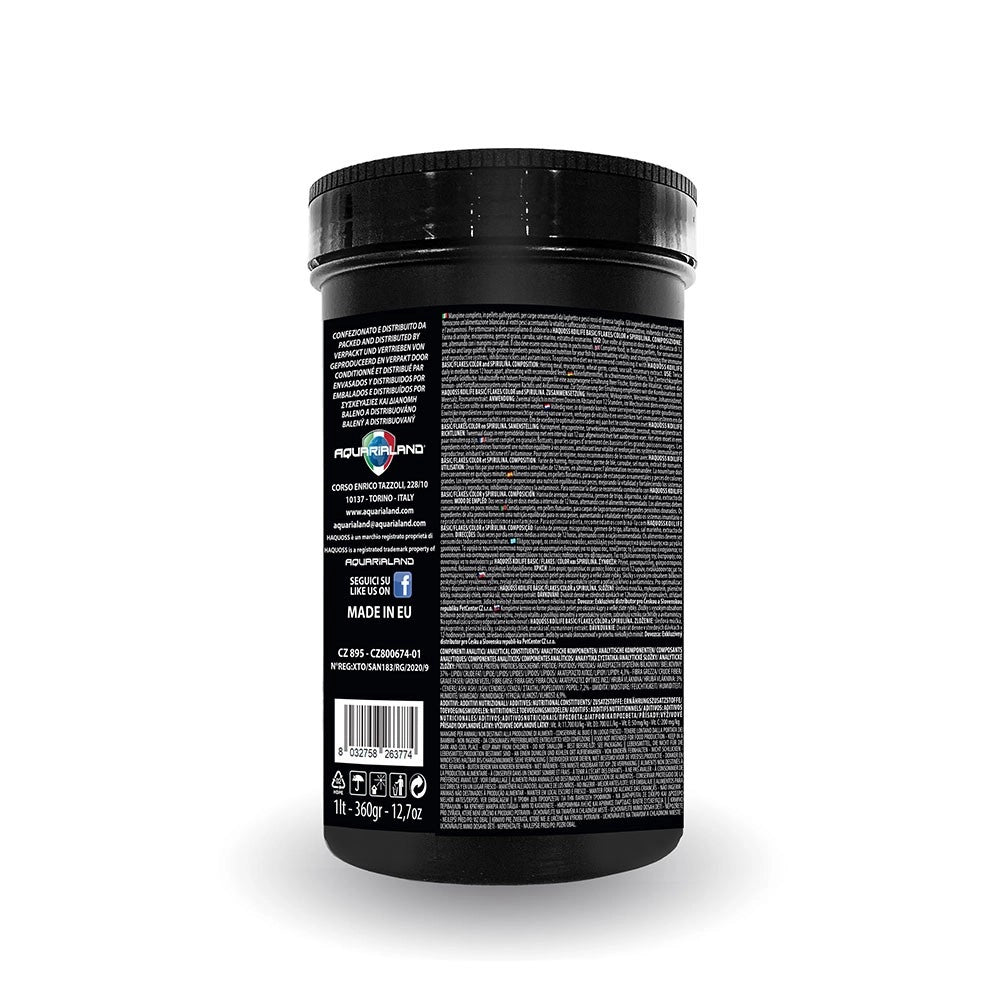 Haquoss KoiLife Pellets 1000ml/360gr Ø6mm - mangime in pellet per pesci da laghetto