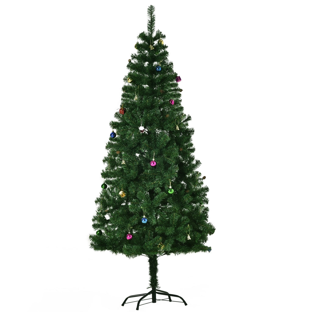 Albero di Natale Artificiale 180 cm ¨C Xylo ¨C 624 Rami Verde con Pigne