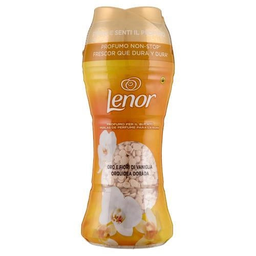 LENOR UNSTOPPABLES PROFUMO PER IL BUCATO ORO/FIORI VANIGLIA 195GR