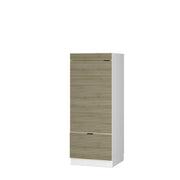 Mobile cucina microonde Fame-Line Pannello in quercia/Bianco 60 cm Vicco