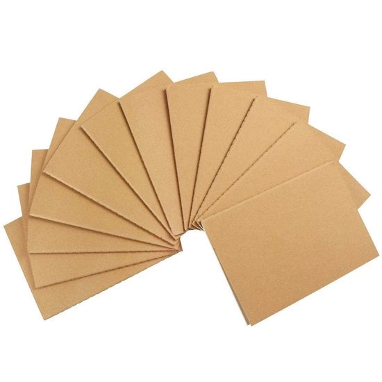 Quaderni di Carta - Pagine Vuote - Ideali per Giornale e Note - Formato A6 - 12 Pezzi - Ottimi per Mente Creativa - Utili per