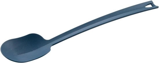 Servizio Monoblocco in Plastica 3H, 35x7cm, per la preparazione e il servizio rapido di cibi, blu, con occhiello di sostegno, lavastoviglie.