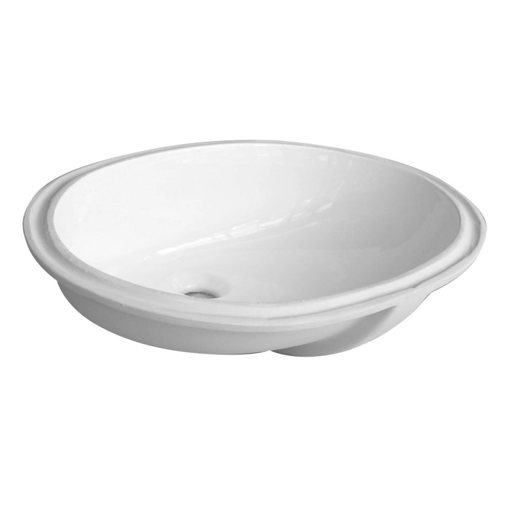 Lavabo sottopiano 57x42 cm modello LT74 - Bianco