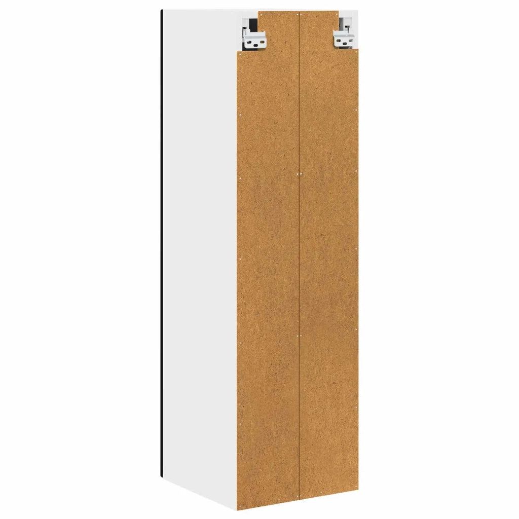 Armadietto a muro PORTO Nero 30 x 31 x 100 cm Legno multistrato 885456