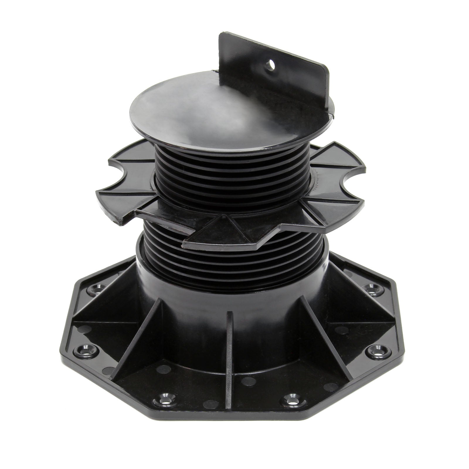 Set 100 supporti per pavimenti galleggianti, altezza regolabile 60-128mm Max 2700 kg, Pavimenti Decking