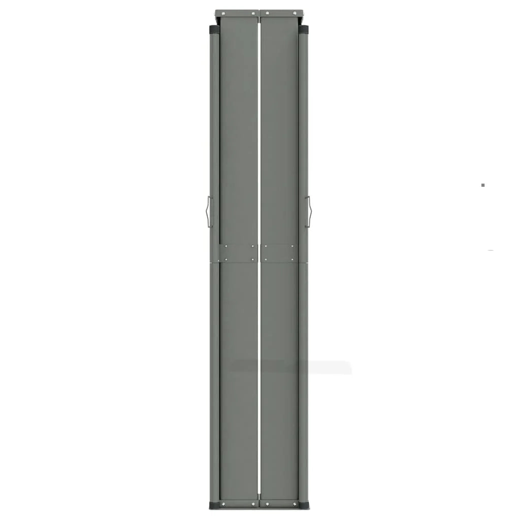 Tenda da sole laterale retrattile/schermo privacy per patio giardino terrazza balcone 180 x 1000 cm nero 02_0007441