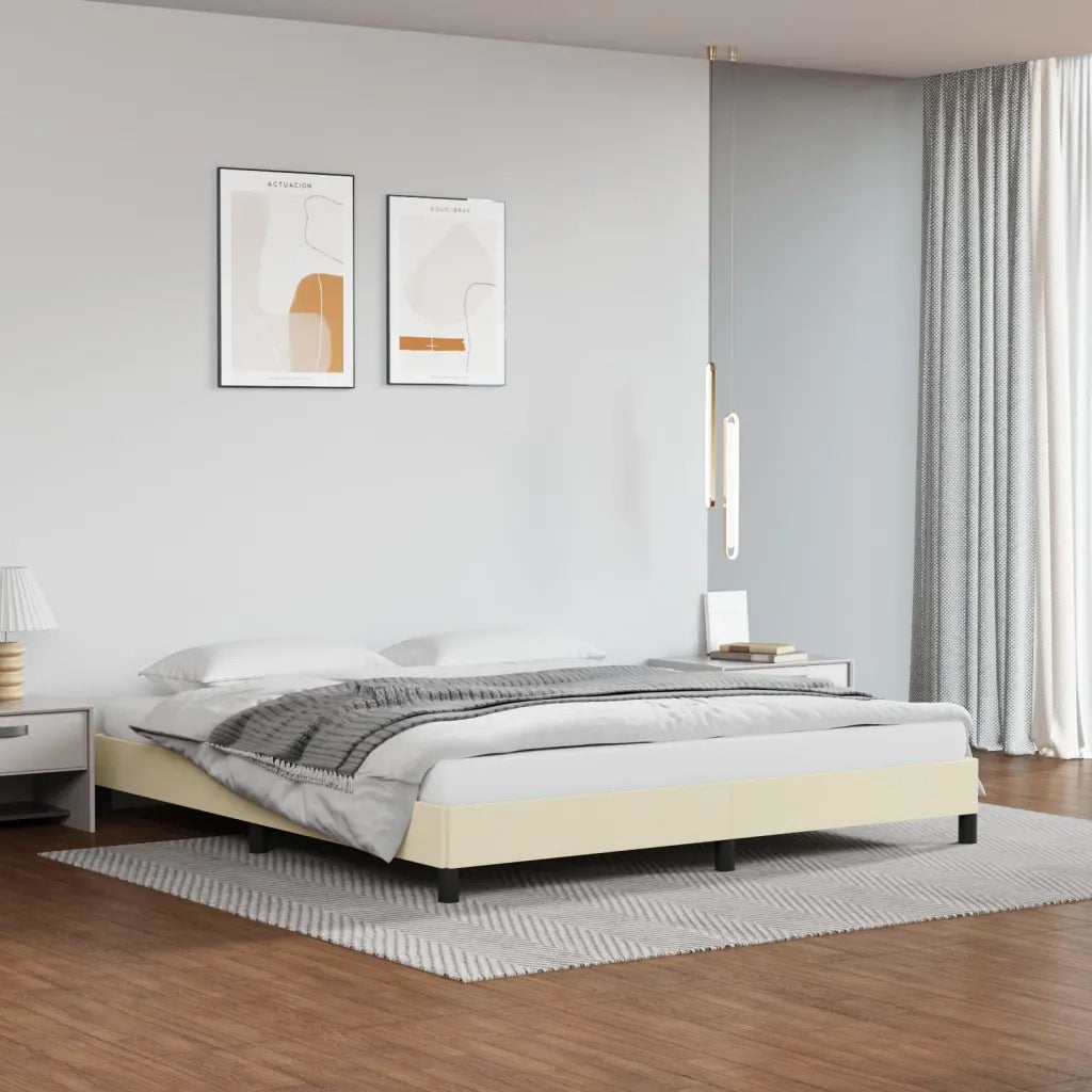 Giroletto Crema 180x200 cm in Similpelle 346918