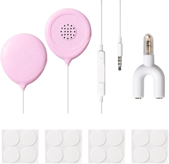 Altoparlante per la formazione prenatale - Fonoauricolare per neonati - Divisore audio - Collegamento musicale - Regalo per madri in attesa - Materiale ABS