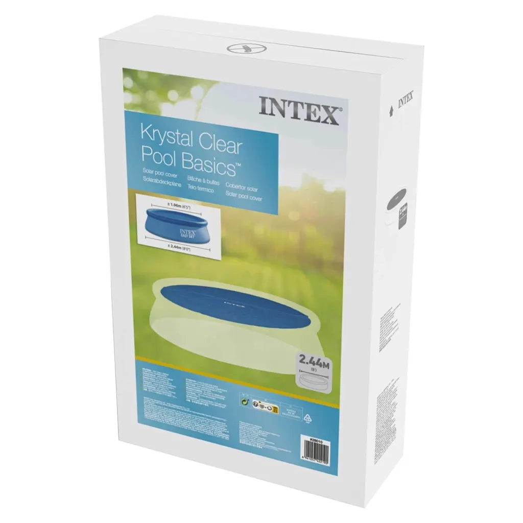 INTEX Copertura Solare per Piscina Blu 206 cm in Polietilene 93301