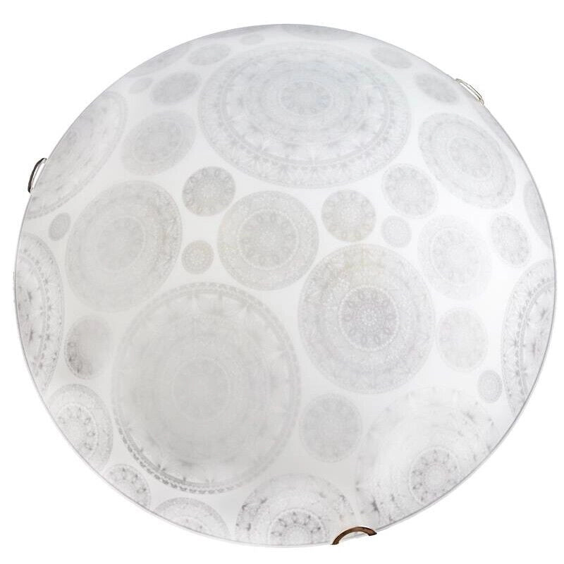 TOSCA LAMPADA PLAFONIERA 2 LAMPADINE E27 40 CM RUOTE