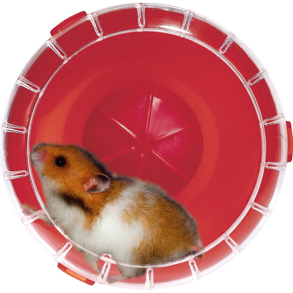 Trade Shop - Set 2 Pz. Ruote Per Roditori Gabbia Criceti Topi Porcellini D'india Gioco Esercizio Animali -
