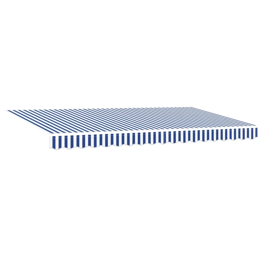 Tenda Retrattile Blu 350 x 200 cm Tessuto 3329624