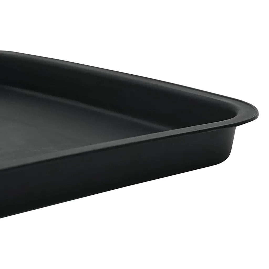 Vassoio Quadrato per Fiori 24 pz Nero 32 x 32 x 2,5 cm CFW8778736
