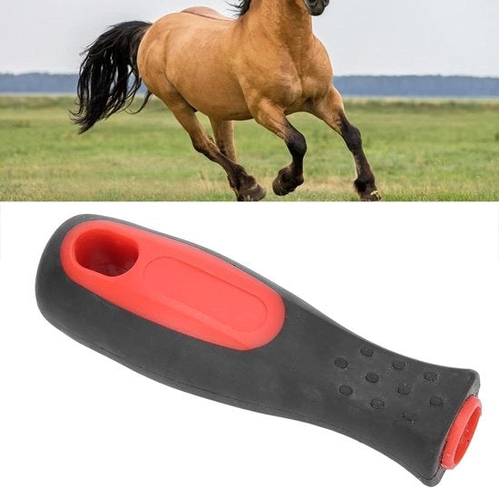 Manubrio per Aste Piane - Fendina Ergonomica in Plastica con Manubrio in Acciaio con Raspa.