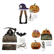 DECORAZIONE HALLOWEEN FESTONE HORROR 37X13X34H CM ASSORTITO