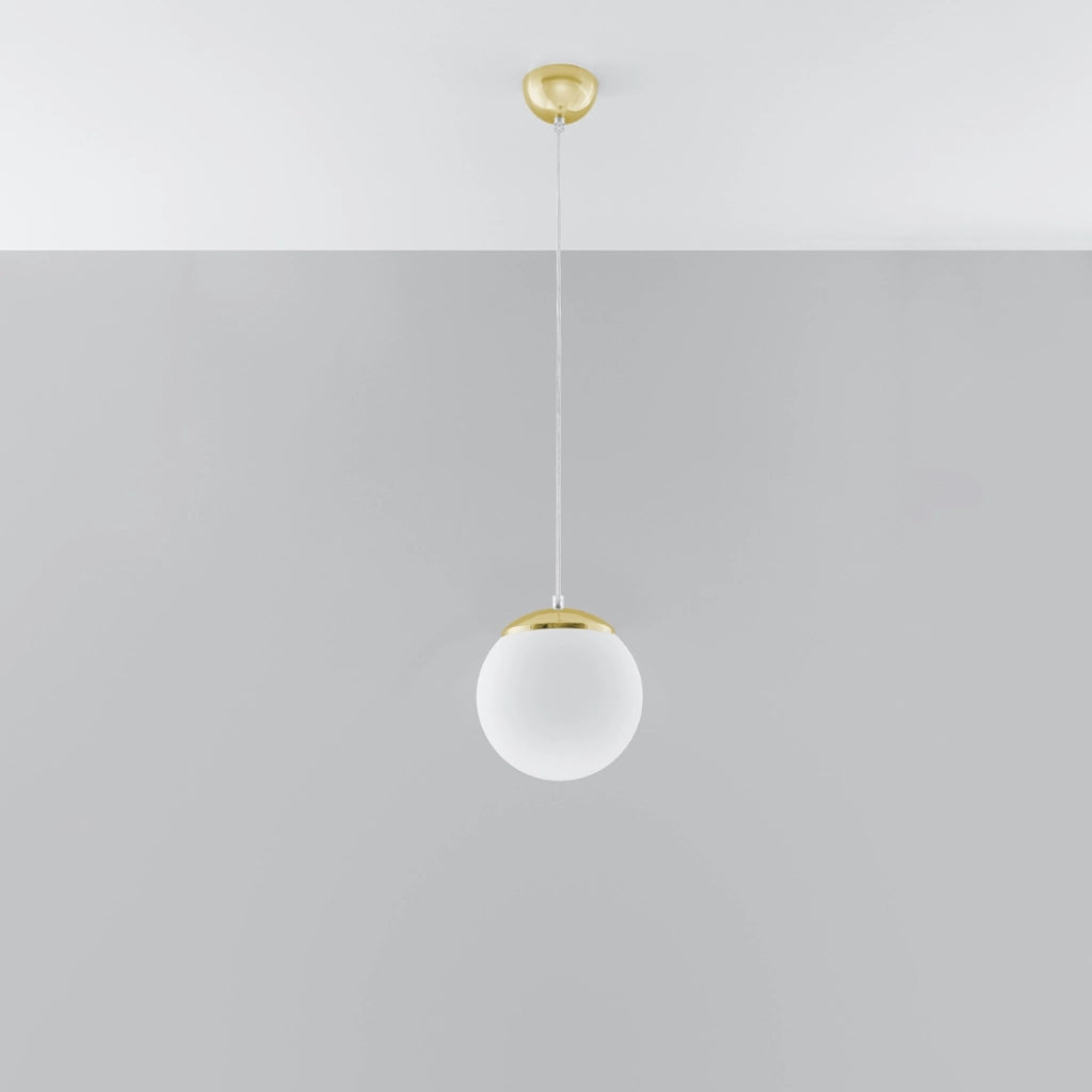 Lampada a sospensione Franco 20 oro Pure Lume E27