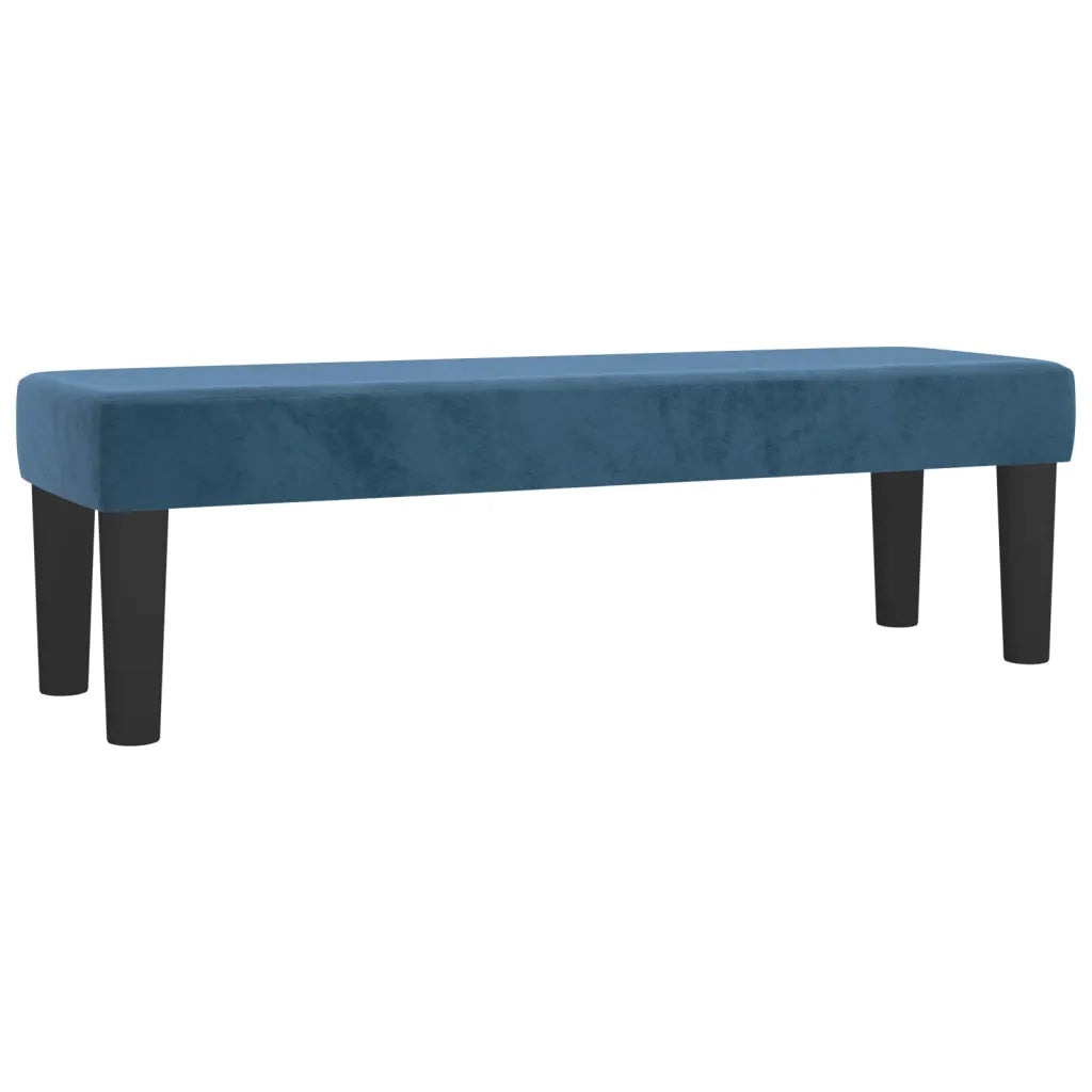 Giroletto a Molle con Materasso Blu Scuro 200x200 cm in Velluto 3137807