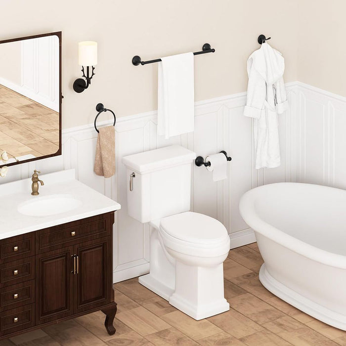 Portasciugamano Da Bagno Black 332867a Retro