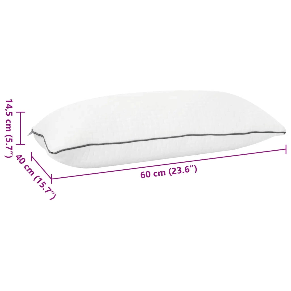 Cuscino Shread Bianco 60 x 40 x 14,5 cm Schiuma Memory CFW6792483