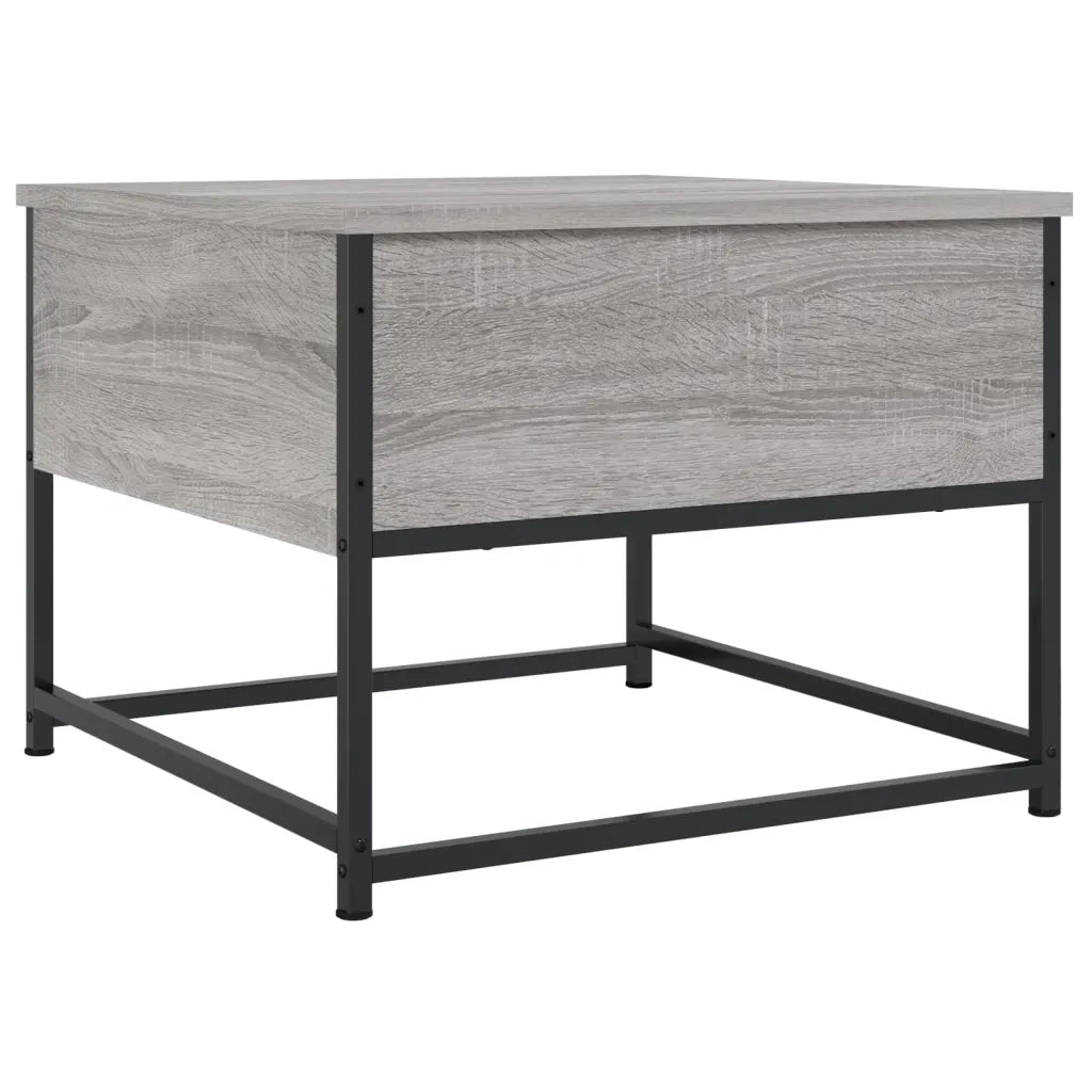 Tavolino da salotto | Tavolino da caff¨¨ | Tavolino da Soggiorno Grigio Sonoma 51x51x40 cm Legno Multistrato