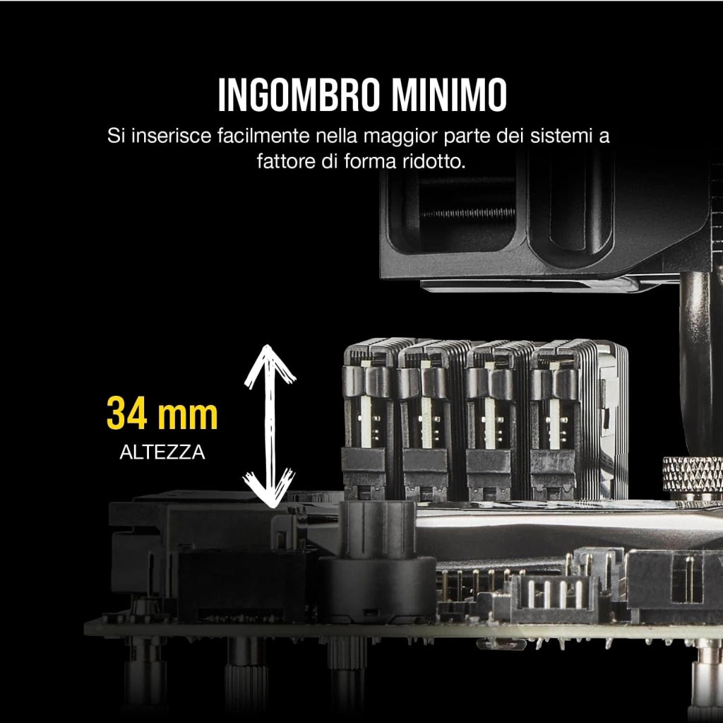 VENGEANCE LPX DDR4 RAM 32GB (2x16GB) 3200MHz CL16 Intel XMP 2.0 Memoria per computer - Nero (CMK32GX4M2E3200C16)