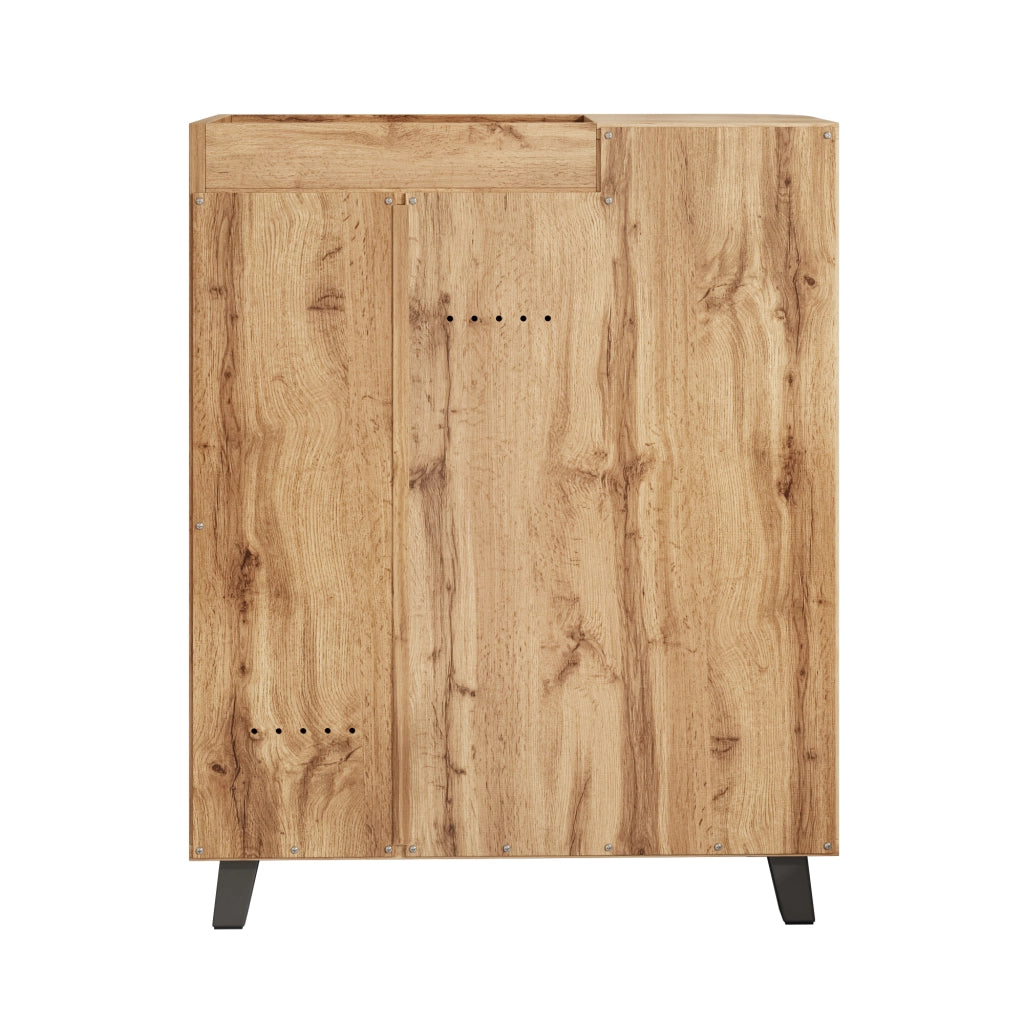 Scarpiera Slim con Ante e Ripiani ¨C Xylo ¨C Legno, Ingresso
