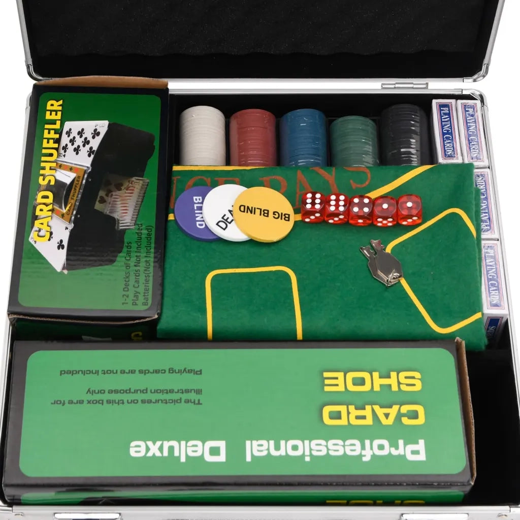 Set di Fiches da Poker 600 pz 4 g CFW7703261