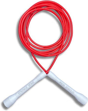 Corda da Saltare Elevate Speed Rope MAX - 3 Metri - Manubri di Resistenza - 1x Bianco 1x Rosso