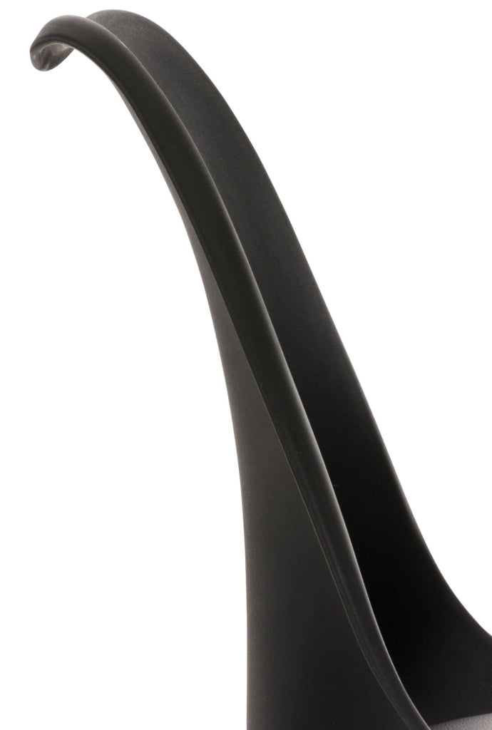 Set 4 Sedie Pranzo Linares nero,Plastica