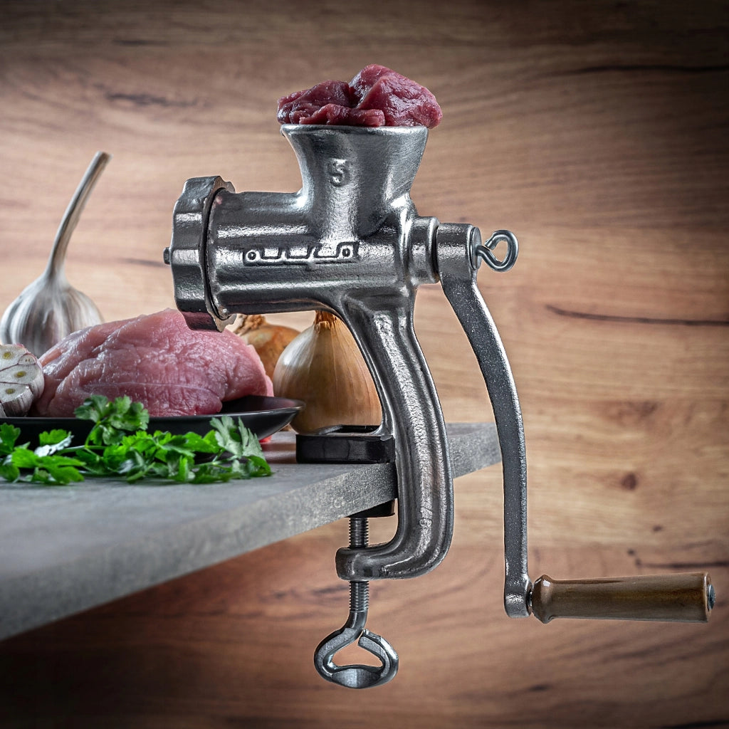 Tritacarne manuale in ghisa KADAX 5 Grinder Alfa Polonia Originale