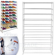 Trade Shop - Scarpiera 50 Paia Scarpe Salvaspazio Organizer Ordine Ripostiglio Casa Armadio -