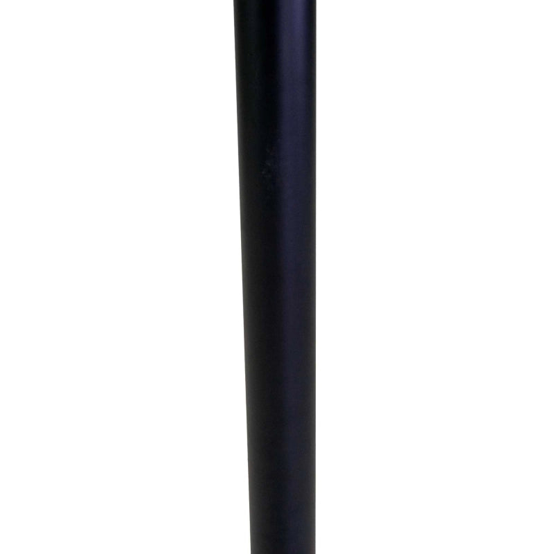 Base tavolo bar acciaio Gordon nero tondo cm 45x45h108