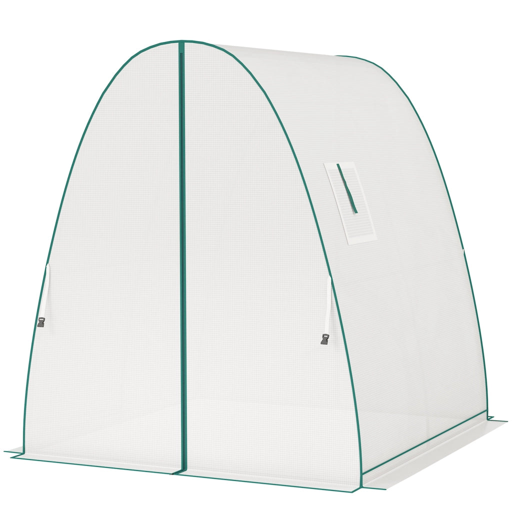 Serra da giardino tunnel ¨C zephmum ¨C 180x180x200 cm bianco