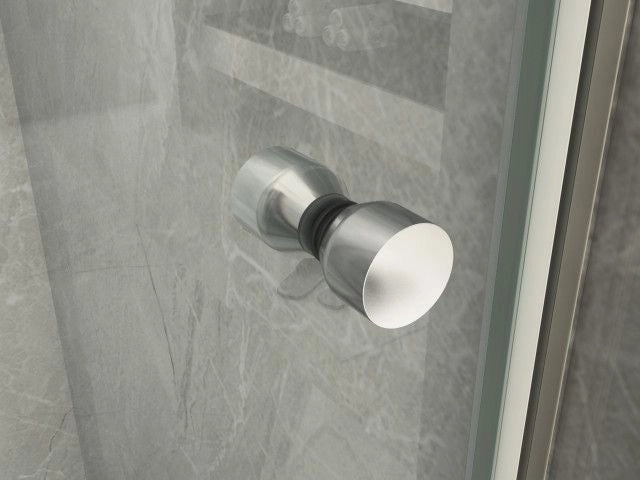 Porta Doccia apertura unico battente in Cristallo 8 MM - Misura: 70 xh 195 (AdattabilitÃ  68-70 cm) 