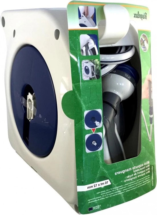 Sostegno per tubi 10m x 12mm 3Cone e 1Pist Enr - Adatto per la conservazione di tubi da giardino