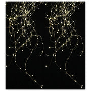 Kaemingk, Filo di Luci Micro LED, 160 LED, 2 m, 8 Funzioni, Bianco Caldo-Argento
