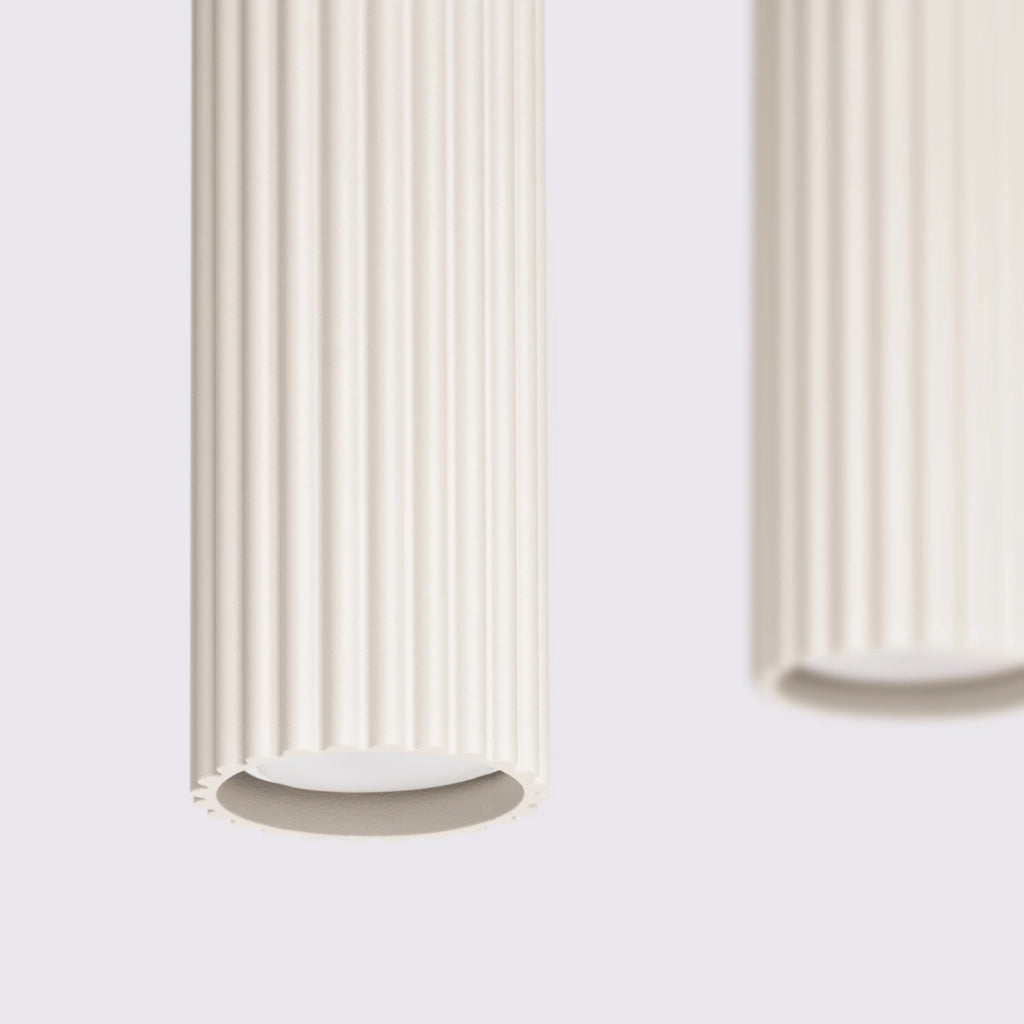 Lampada a sospensione KARBON 4L beige