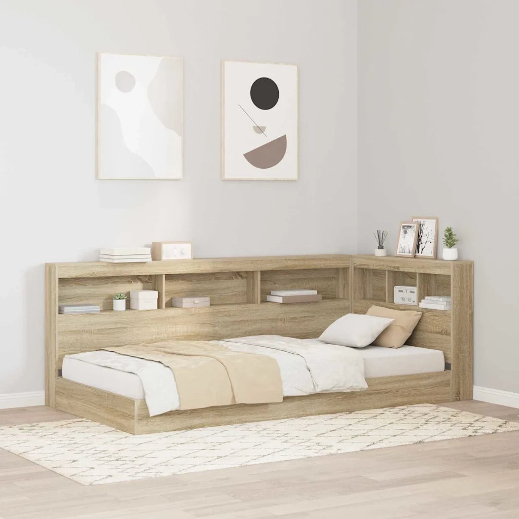 Testata contenitore Rovere Sonoma 80 cm Legno multistrato 3335447