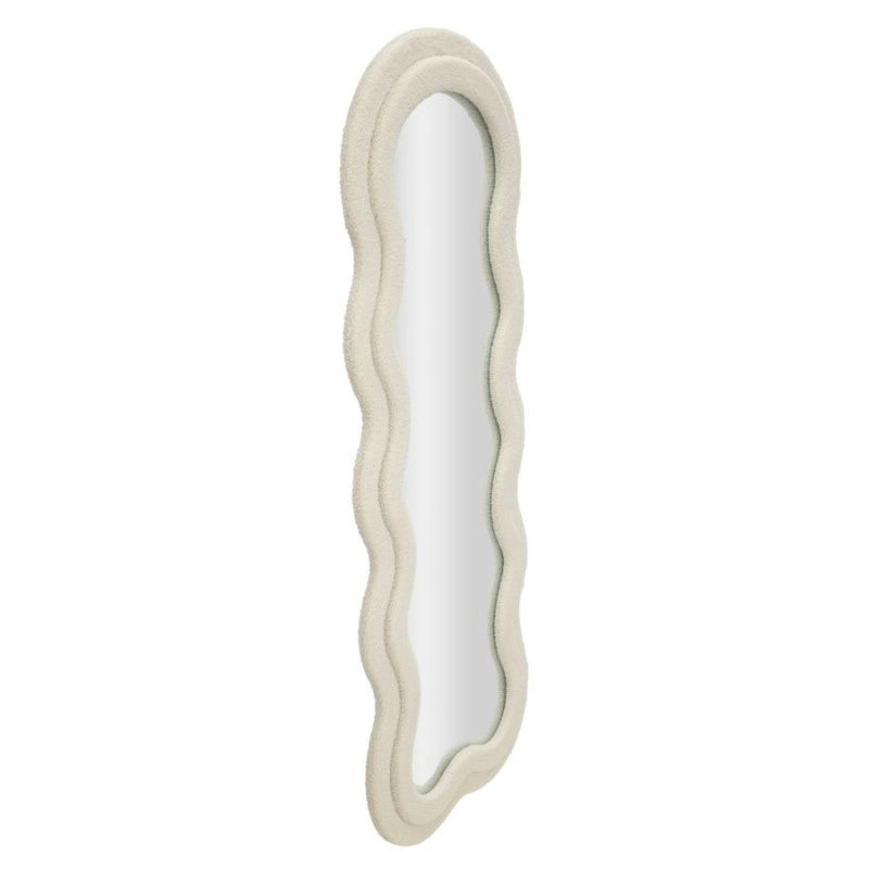 Specchio Da Muro Teddy Crema cm 60x4x160