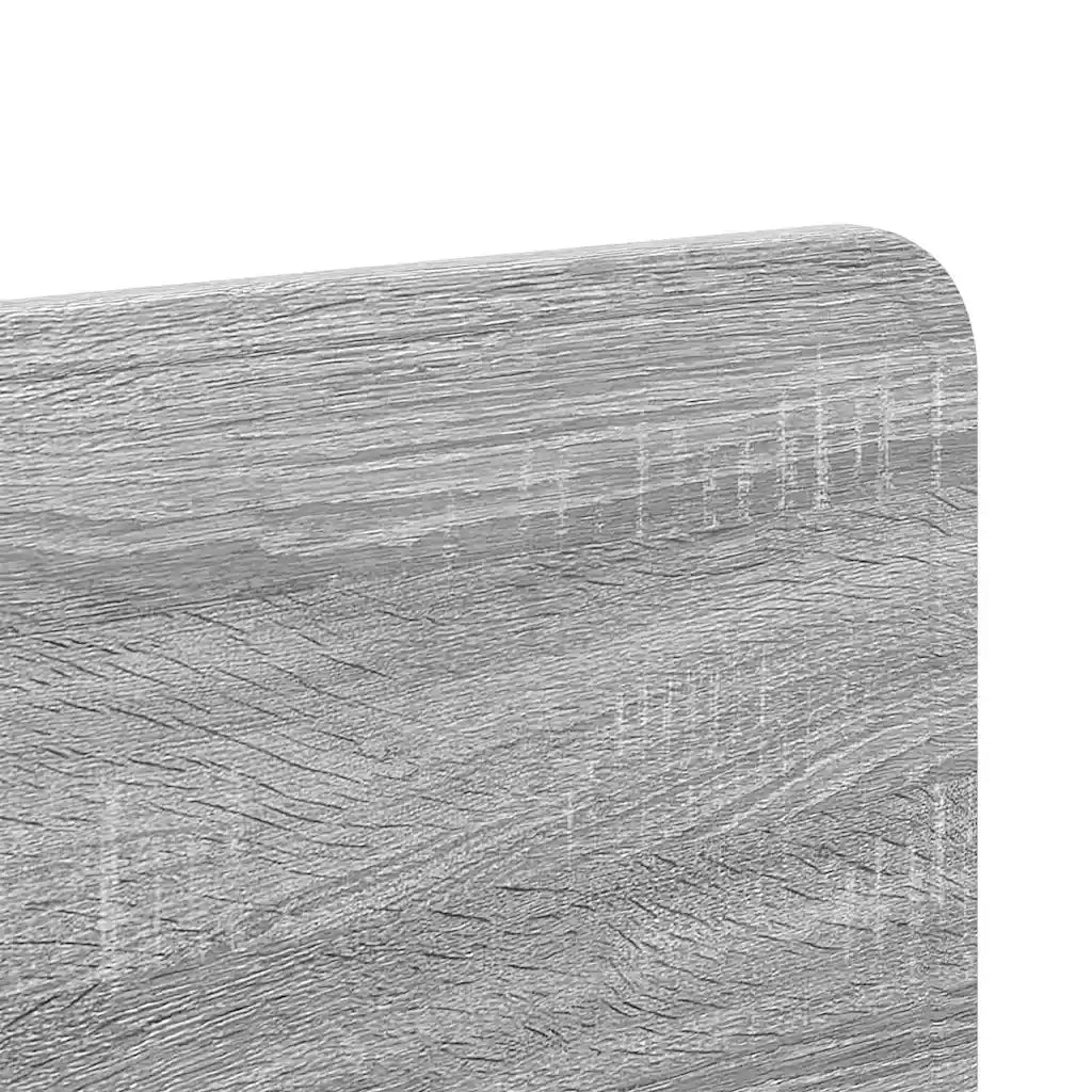 Testiera-Testata-Testiera Decorativa Grigio Sonoma 120 cm Legno multistrato 976301