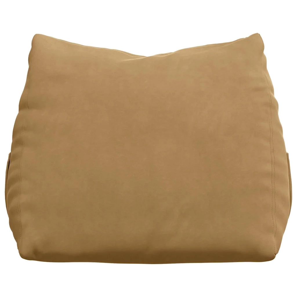 Cuscino per Schiena Marrone 60 x 20 x 50 cm Tessuto in Cords